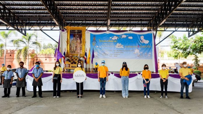เมญ่าฯจิตอาสา ร่วมทำความสะอาดพัฒนาปรับปรุงภูมิทัศน์จังหวัดเชียงใหม่ เนื่องในโอกาสวันเฉลิมพระชนมพรรษาสมเด็จพระนางเจ้าฯพระบรมราชินี
