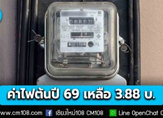 เฮ! กกพ. เคาะค่าไฟต้นปี 69 งวด ม.ค. – เม.ย. เหลือ 3.88 บ./หน่วย