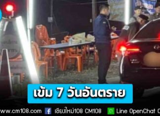 เข้ม! บังคับใช้กฎหมาย 7 วันอันตราย ลดเร็ว ดื่มไม่ขับ ง่วงไม่ขับ ชีวิตไม่เสี่ยง