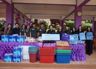 ทอท. ส่งมอบโอกาสการศึกษา ตรวจเยี่ยมและสนับสนุน รร.ตชด.บ้านใหม่พัฒนาสันติ จังหวัดเชียงใหม่ ต่อเนื่องตั้งแต่ปี 2558