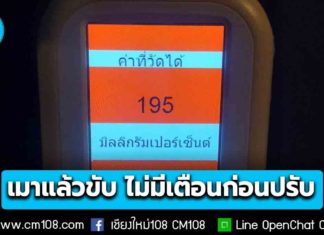 สำนักงานตำรวจแห่งชาติ ย้ำ! “เมาแล้วขับ” ไม่มีเตือนก่อนปรับ “ไม่ยอมเป่า=เมาแล้วขับ” ดำเนินคดีทันที