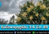 เตือน! รับมือพายุฤดูร้อน ช่วง 3-6 มี.ค. ลมกระโชกแรง ลูกเห็บตก ฟ้าผ่าบางพื้นที่ แนะเกษตรเสริมความแข็งแรงให้ไม้ผล ป้องกันความเสียหาย
