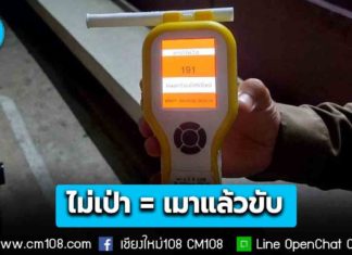 ตำรวจย้ำ! “ไม่เป่า = เมาแล้วขับ” จุดตรวจมีมาตรฐานเดียวกันทั่วประเทศ