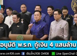 ครม. อนุมัติออก พ.ร.ก. กู้เงิน 4 แสนล้าน รับมือวิกฤตพลังงาน เน้นช่วยกลุ่มเปราะบาง เกษตรกร SME พร้อมวางโครงสร้างสู่พลังงานสะอาด