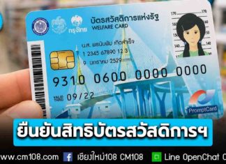 ย้ำ! ผู้ถือบัตรสวัสดิการฯ ยืนยันสิทธิตั้งแต่วันนี้ ถึง 21 มิ.ย. รอประกาศผลตรวจสอบ 17 ก.ค. 69