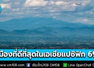 “เชียงใหม่” ผงาดเวทีโลกอีกครั้ง ติด 1 ใน 10 เมืองที่ดีที่สุดในเอเชียแปซิฟิก ปี 2569 (The Best Cities in Asia-Pacific 2026)