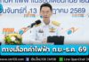 กกพ. เปิดรับฟังความคิดเห็นค่าไฟงวด ก.ย. – ธ.ค. 69 เสนอ 4 ทางเลือก 3.95 – 4.73 บาทต่อหน่วย